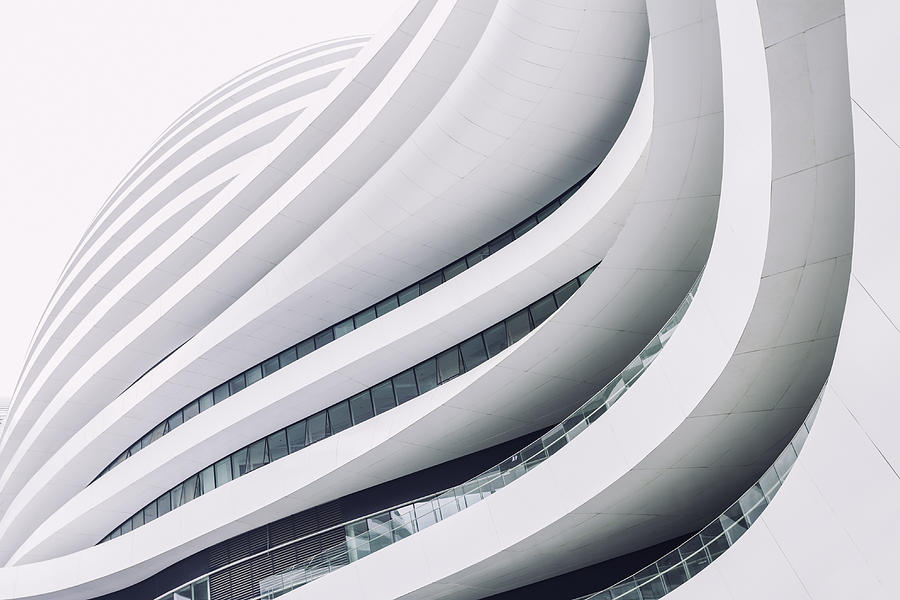 Futuristic architecture #1 Photograph by Marcus Lindstrom