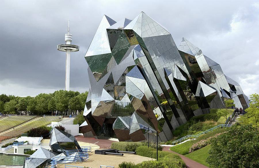Futuroscope Building #1 Photograph by Steve Allen/science Photo Library