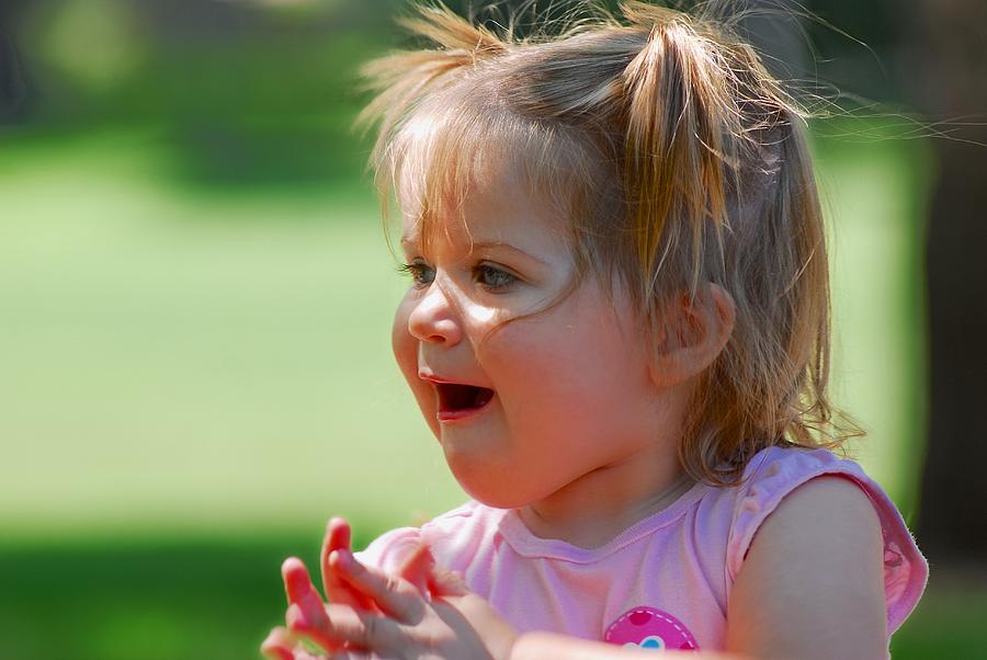 Gabby at the Park Photograph by Larry Bodinson - Fine Art America