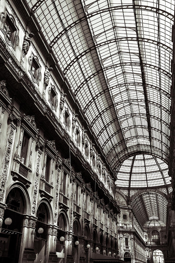 Architektur Photograph - Galleria Vittorio Emanuele II #1 by Leander Nardin