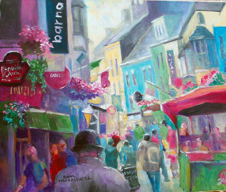 Galway  Ireland #1 Painting by Paul Weerasekera