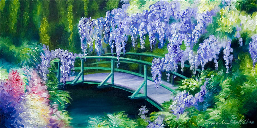 Gardens of Givernia II #2 Painting by James Hill