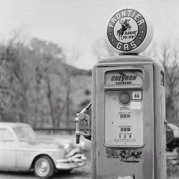 Vintage Photograph - #gas #1 by Kelly Hasenoehrl