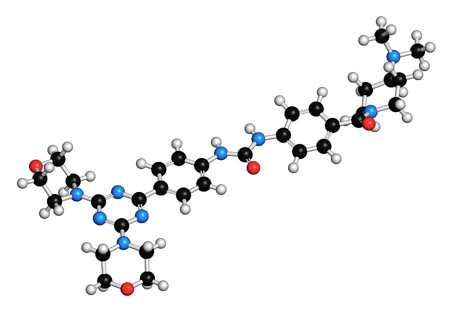 Gedatolisib Cancer Drug Molecule Photograph by Molekuul/science Photo ...