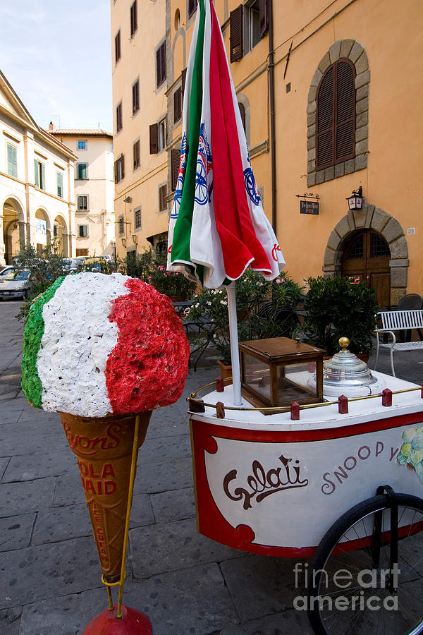 Gelato Vendor Photograph by Tim Holt Pixels