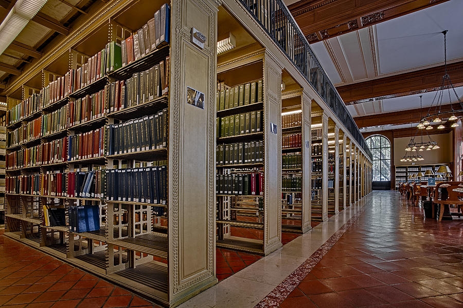 Genealogy Room NY Public Library #1 Photograph by Susan Candelario