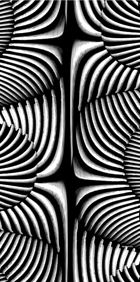 Geometric Arches #2 Digital Art by Rafael Salazar