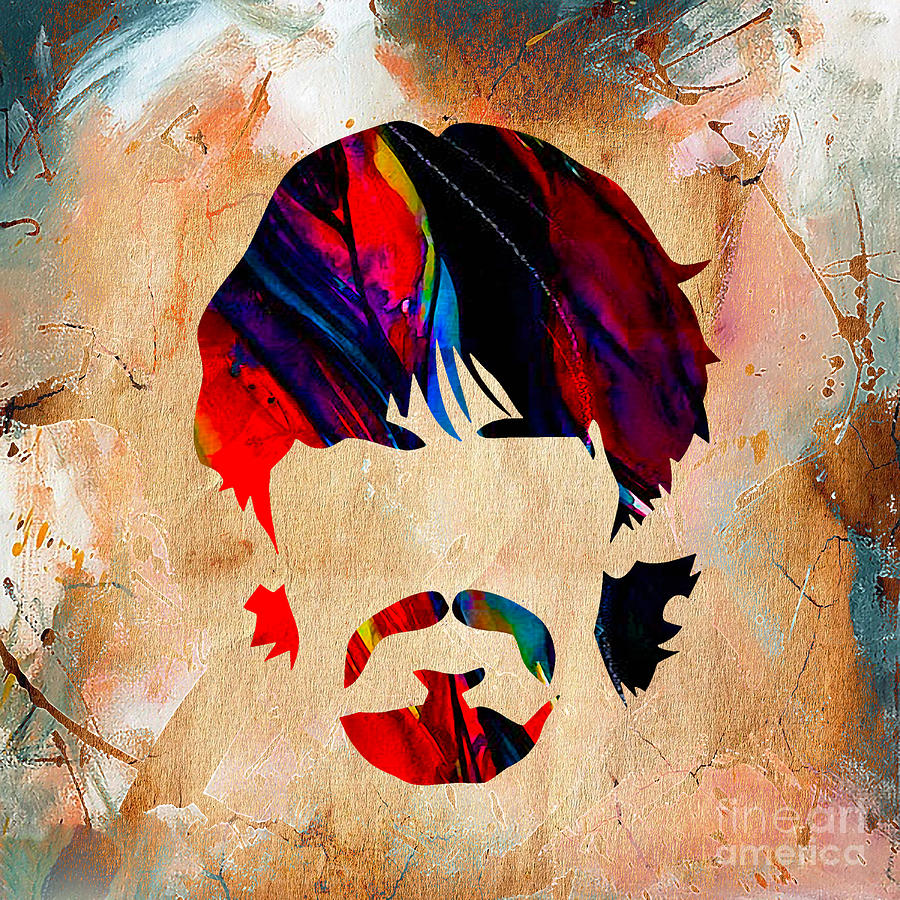 George Harrison Collection #1 Mixed Media by Marvin Blaine