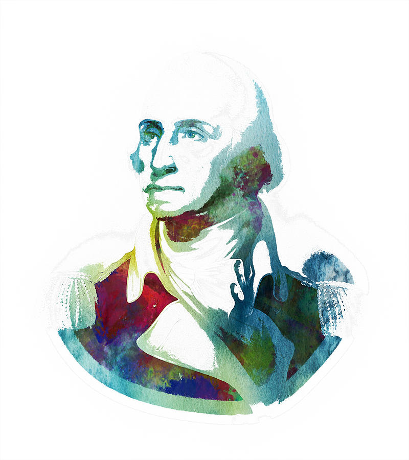 George Washington #4 Painting by Celestial Images