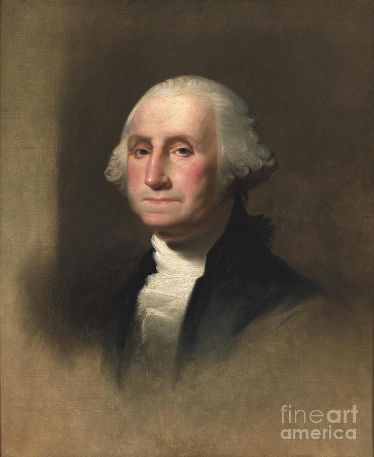 George Washington Painting - George Washington by Rembrandt Peale