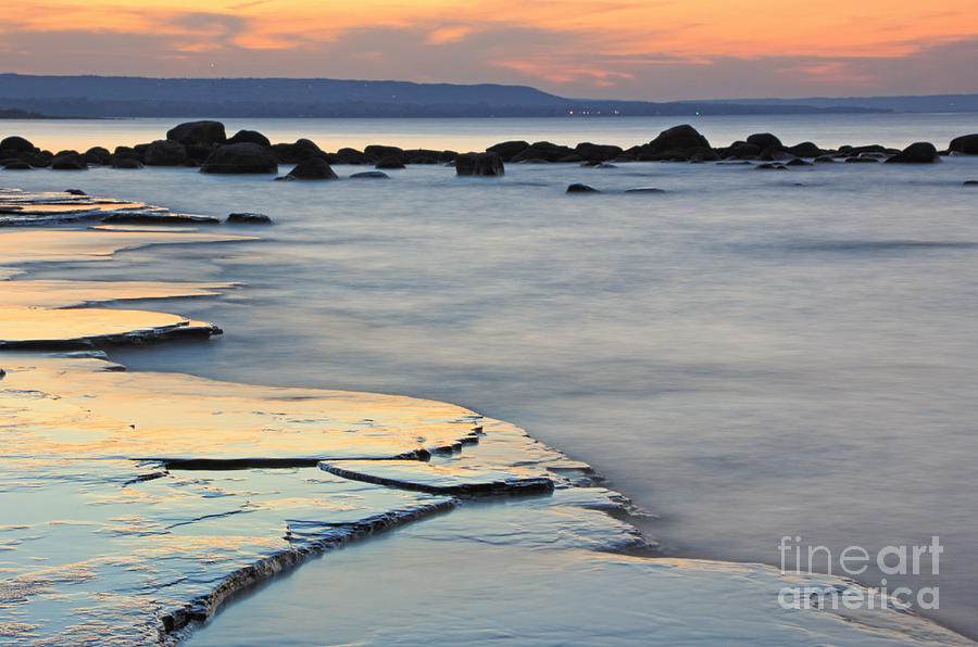 Georgian Bay Sunset #1 Photograph by Charline Xia