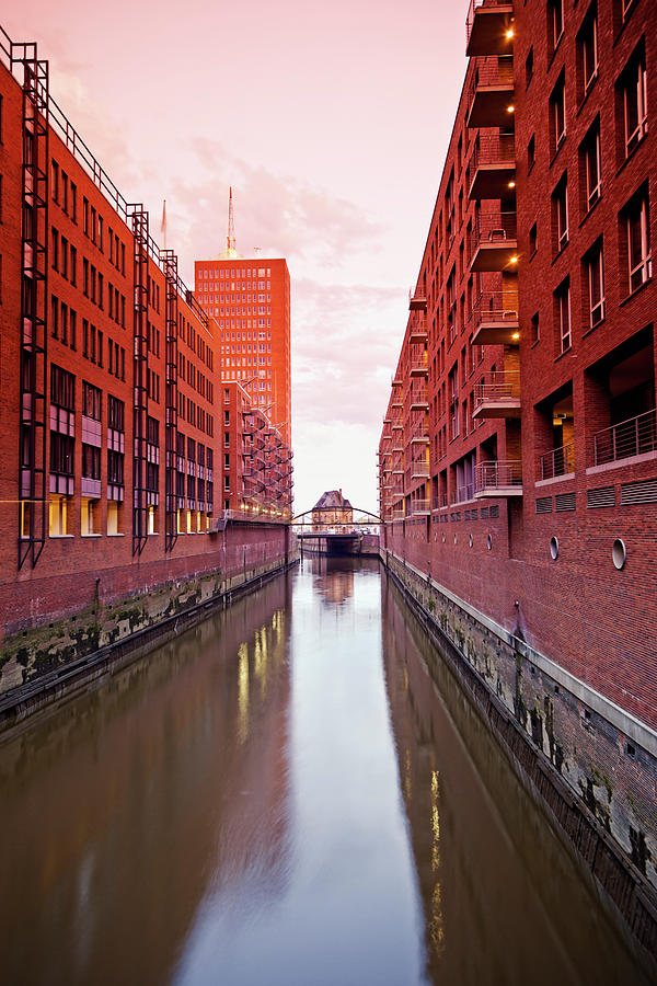 Germany, Hamburg, Old Warehouses In #1 Photograph by Westend61