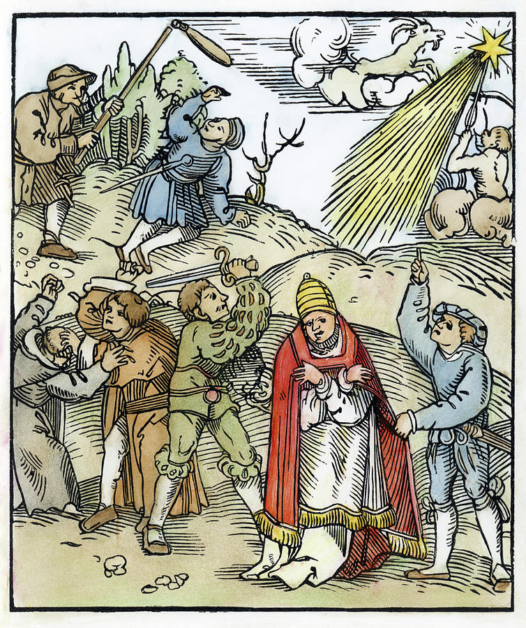 Germany - Peasants War #2 Drawing by Granger