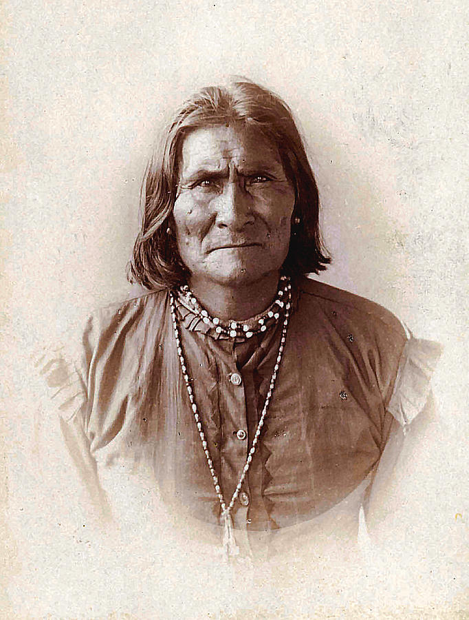 Geronimo Native American Chief #1 Digital Art by Unknown