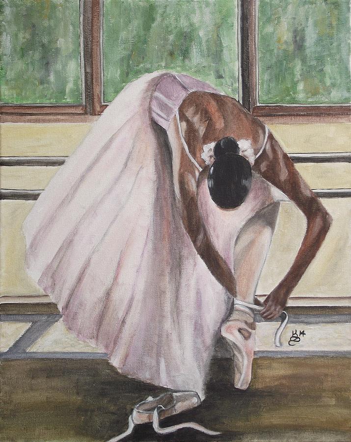 Acrylic Painting - Getting Ready II by Kim Selig