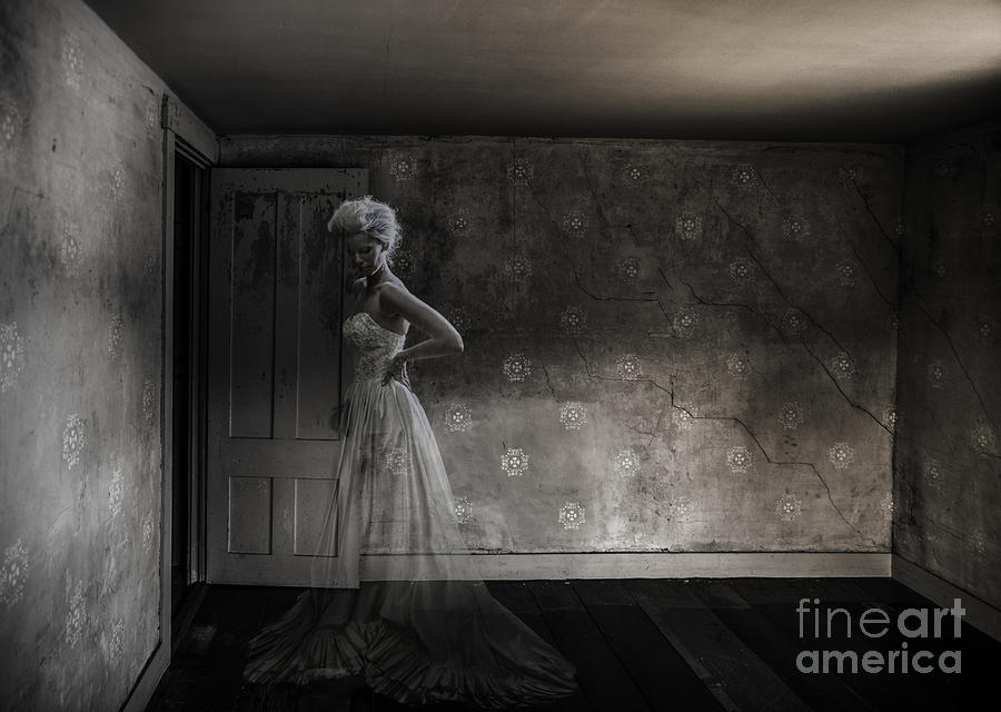 Ghost Photograph - Ghost Bride #2 by Diane Diederich