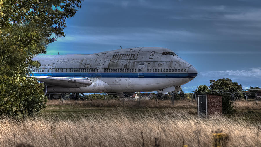 Airplane Photograph - Ghost Flight #1 by Nigel Jones