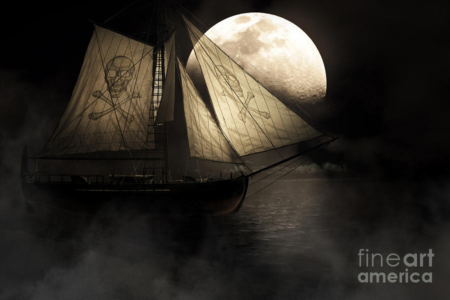 Boat Photograph - Ghost Ship by Jorgo Photography