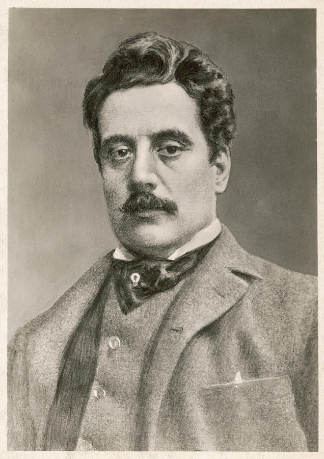 1858 Drawing - Giacomo Puccini  Italian Opera Composer #1 by Mary Evans Picture Library