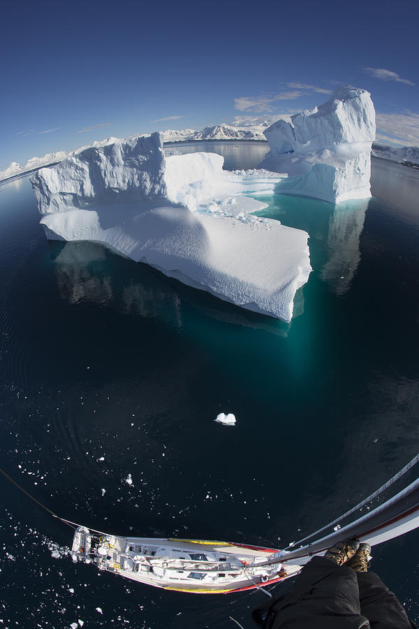 Giant Iceberg  From The Crows Nest #1 Photograph by Matthias  Breiter