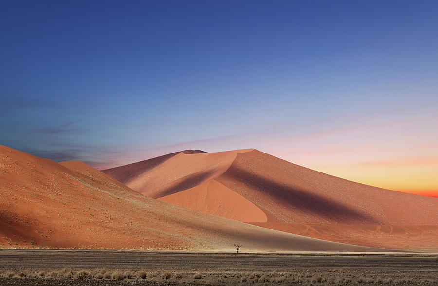 Giant Sand Dunes In Namib Desert #1 Photograph by Buena Vista Images