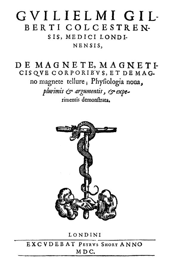 Gilbert De Magnete, 1600 #1 Painting by Granger