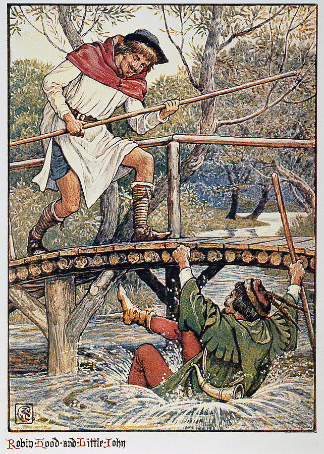 Gilbert Robin Hood #1 Drawing by Granger
