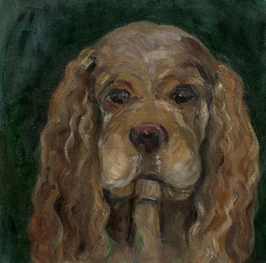 Ginger #1 Painting by Ellin Blumenthal