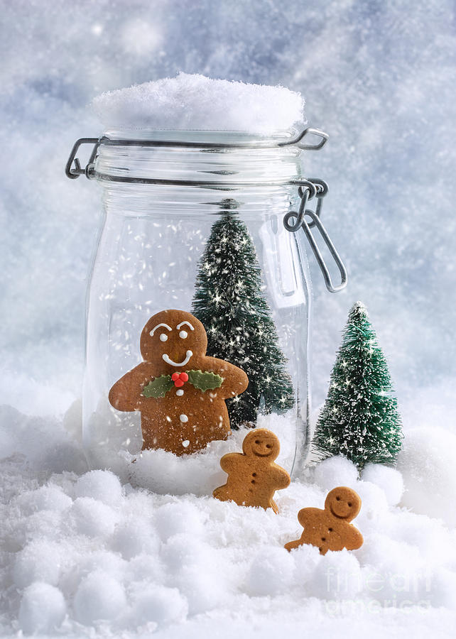 Christmas Photograph - Gingerbread #1 by Amanda Elwell
