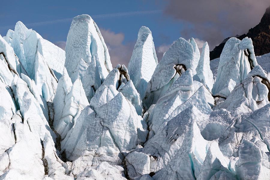 Glacial Ice Formations #1 Photograph by Dr Juerg Alean/science Photo Library