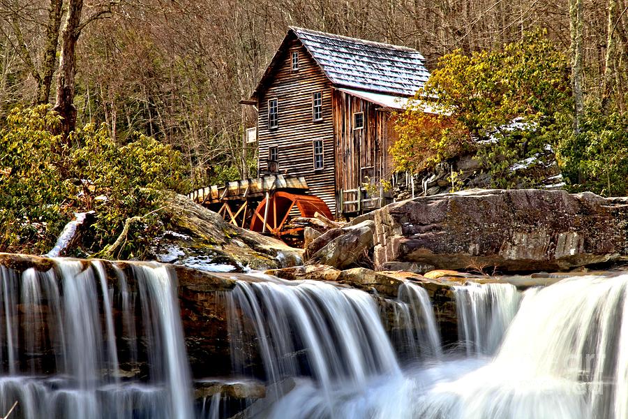 Glade Creek Grist Mill #1 Photograph by Adam Jewell