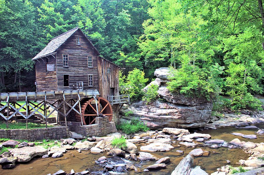 Glade Creek Grist Mill Photograph