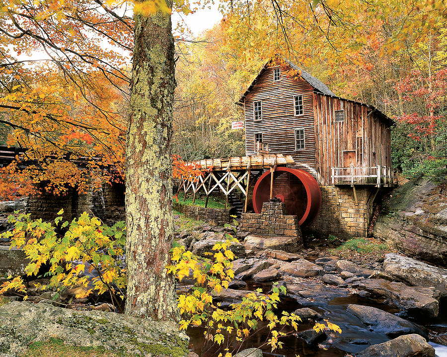 Glade Creek Grist Mill #1 Photograph by Jeffrey Lepore