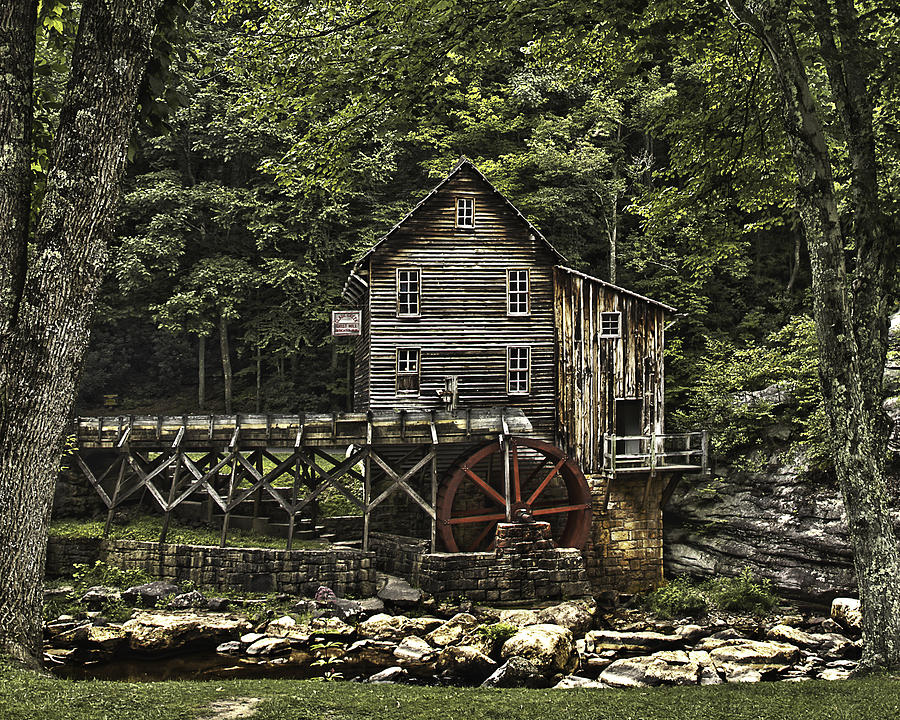 Glade Creek Grist Mill #1 Photograph by Kevin Senter