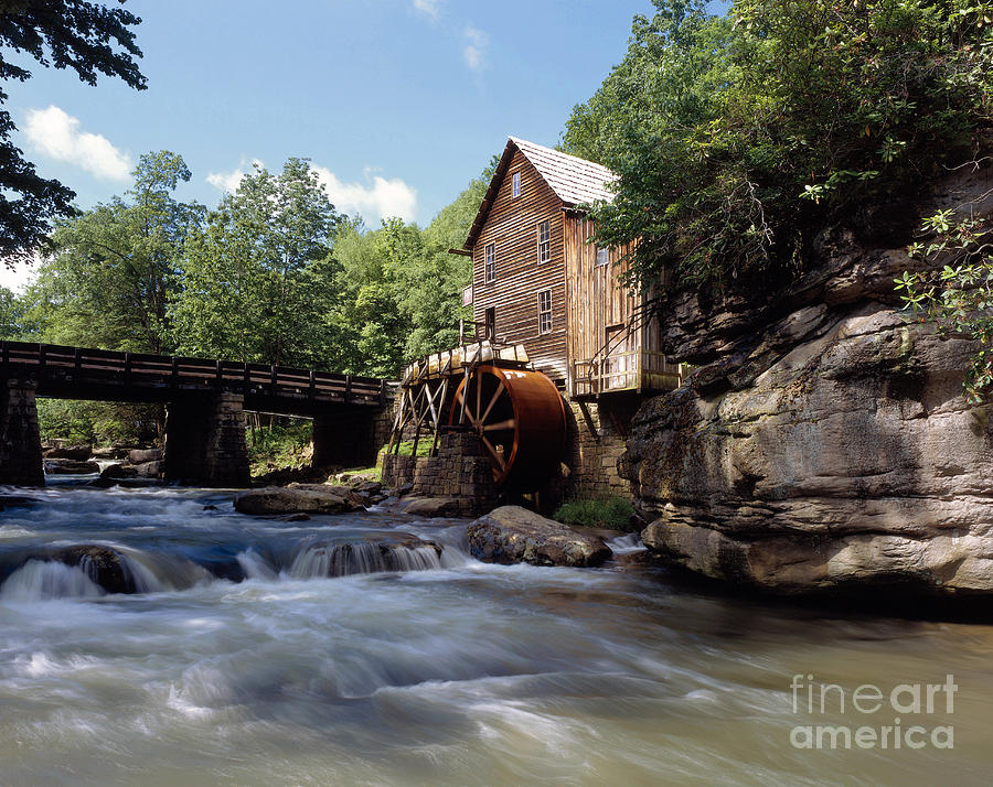 Glade Creek Gristmill #1 Photograph by Rafael Macia