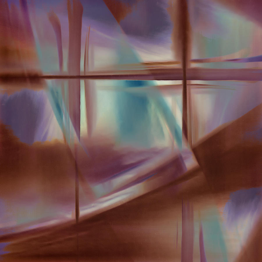 Abstract Photograph - Glass Abstract #1 by Carol Leigh