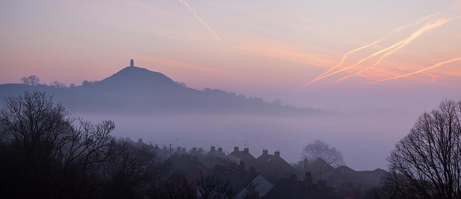 Glastonbury Tor From Wearyall Hill #1 Photograph by Nick Cable