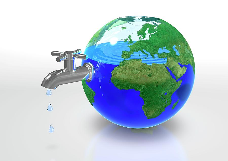 Global Water Shortage #1 by Animated Healthcare Ltd/science Photo Library