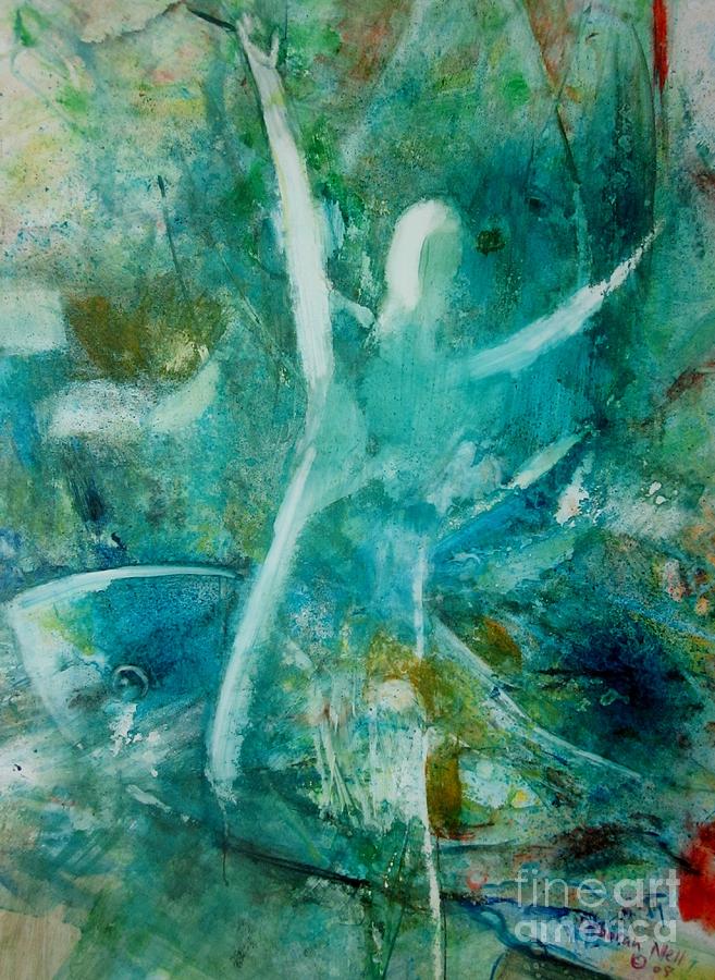Go With The Flow #1 Painting by Deborah Nell