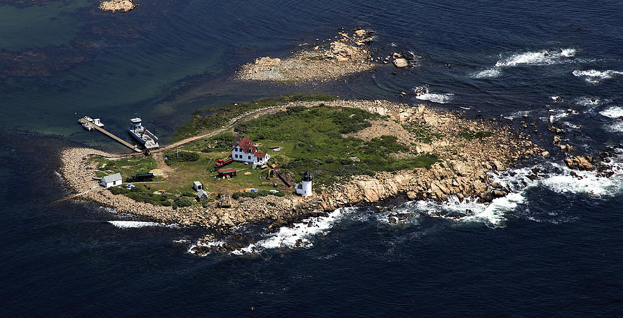 Goat Island Lighthouse Kennebunkport Photograph By Dave Cleaveland