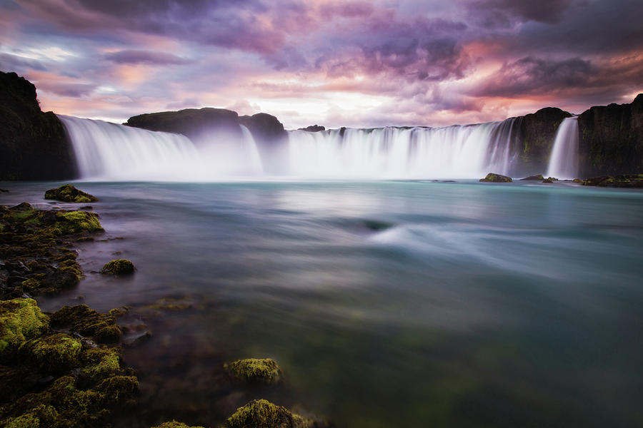 Godafoss Waterfall #1 Photograph by Dennis Fischer Photography