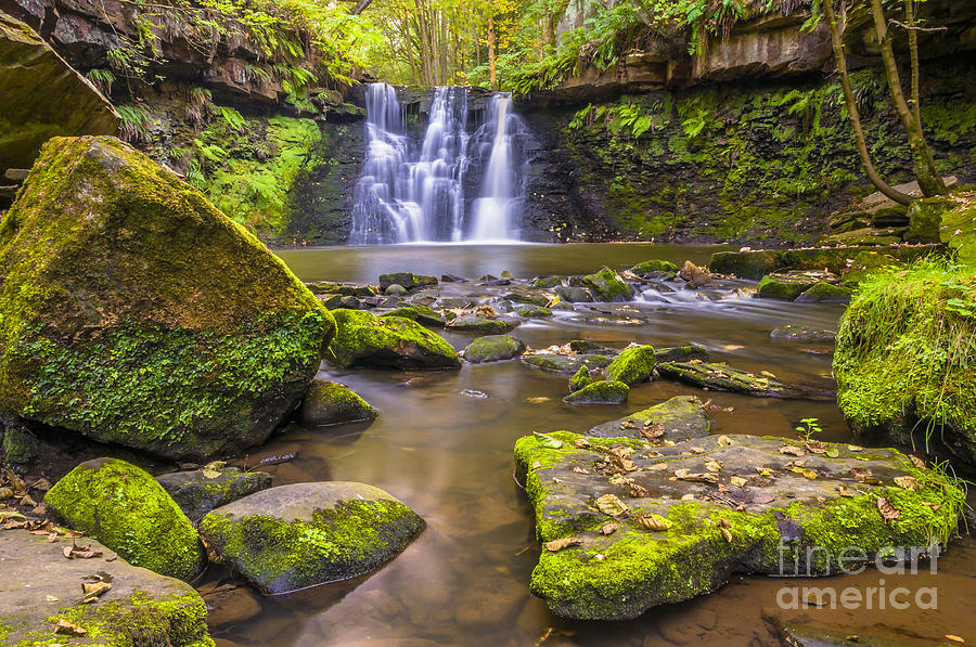 Airedale Photograph - Goit Stock Waterfall by Mariusz Talarek