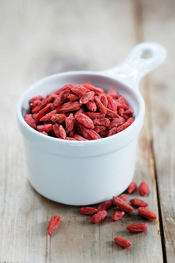 Nature Photograph - Goji Berries #1 by Gustoimages