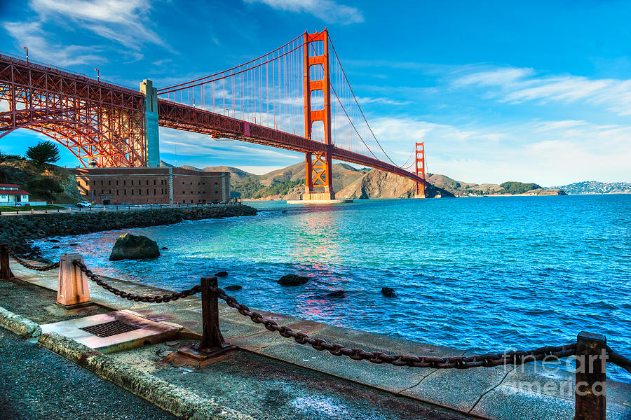 Golden Gate - San Francisco - California - USA #1 Photograph by Luciano Mortula