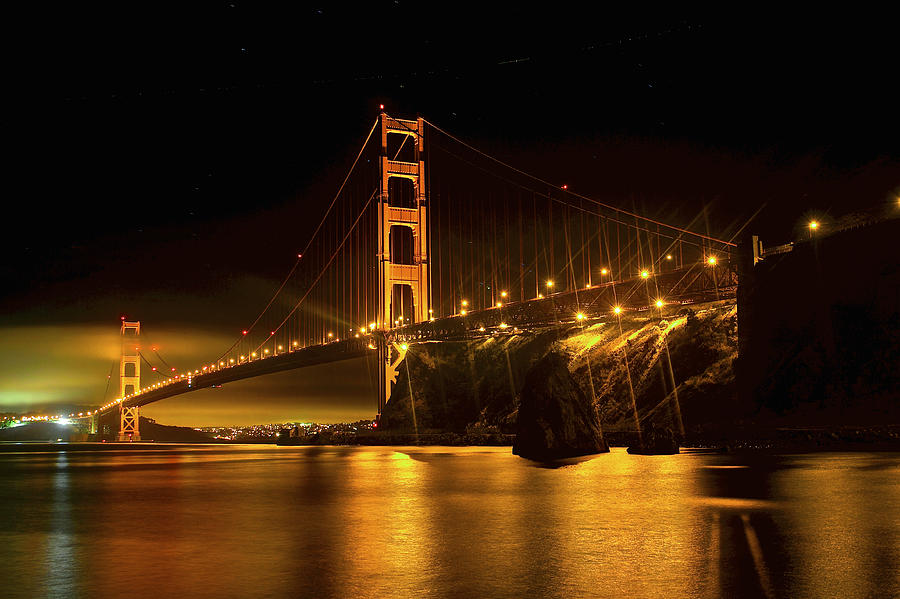 Golden Gate Bridge 1 #1 Photograph by SC Heffner