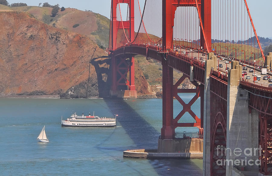 Golden Gate Bridge #1 Photograph by Jack Schultz