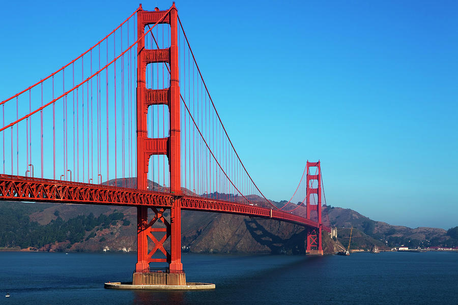 Golden Gate Bridge #1 Photograph by Lucynakoch
