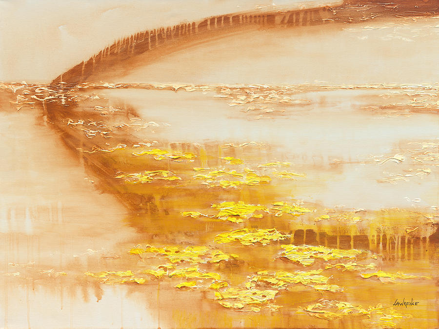 Golden Pond Painting by Jerome Lawrence