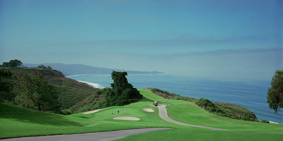 Golf Course At The Coast, Torrey Pines #1 Photograph by Panoramic Images