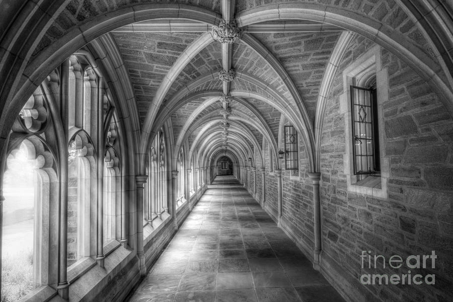 Gothic Hall At Princeton Nj Photograph